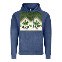 Vintage Denim 420 somewhere good vibes weed tumbler2 Vintage Hoodie - CTS Tumbler Store