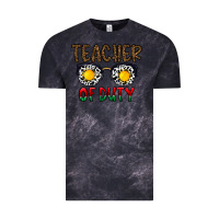 Cloud Black teacher of duty Vintage Tee - CowhideDigitalArt