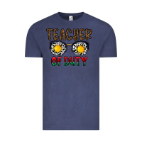Vintage Denim teacher of duty Vintage Tee - CowhideDigitalArt