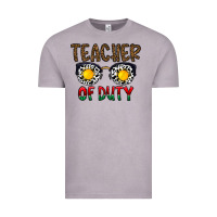 Vintage Zinc teacher of duty Vintage Tee - CowhideDigitalArt