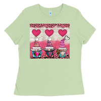 Matcha v.d 3 gnomes and hearts Ladies Tee - AdoDesignShop