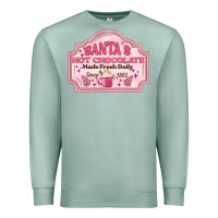 Seafoam santas hot chocolate Premium Sweatshirt - MaliasSmallBusiness