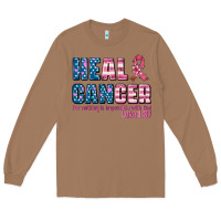 Heal Cancer With Cancer Ribbon Long Sleeve Tee | Teevron
