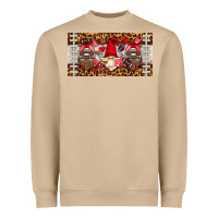 Mushroom american football gnome license plate Heavyweight Sweatshirt - HRA Design Shop