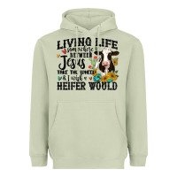 Matcha living life somewhere between jesus take the wheel Heavyweight Hoodie - MaliasSmallBusiness