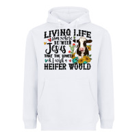White living life somewhere between jesus take the wheel Heavyweight Hoodie - MaliasSmallBusiness