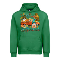 Emerald Fall Thankful and blessed Urban Hoodie - NancyCooperArtShop