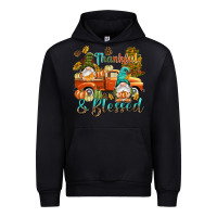 Foreset Green Fall Thankful and blessed Urban Hoodie - NancyCooperArtShop