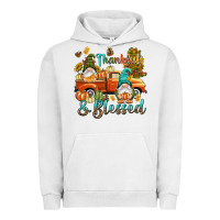 Pigment Lunar Rock Fall Thankful and blessed Urban Hoodie - NancyCooperArtShop