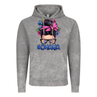 Cloud Rock ohana stitch messy bun Vintage Hoodie - Zillion Design Studio