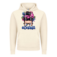 Vintage Artic ohana stitch messy bun Vintage Hoodie - Zillion Design Studio