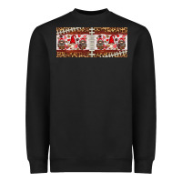 Black american football gnome 11oz mug Heavyweight Sweatshirt - HRA Design Shop