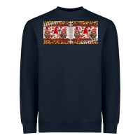 Navy american football gnome 11oz mug Heavyweight Sweatshirt - HRA Design Shop