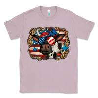 Lilac 4th of july cow Classic Tee - Jasminsmagicworld