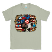 Matcha 4th of july cow Classic Tee - Jasminsmagicworld