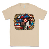 Mushroom 4th of july cow Classic Tee - Jasminsmagicworld