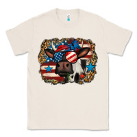 Natural 4th of july cow Classic Tee - Jasminsmagicworld