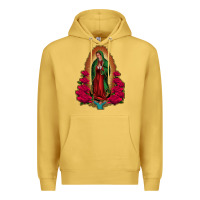 Antique Gold our lady of guadalupe Premium Hoodie - Jasminsmagicworld