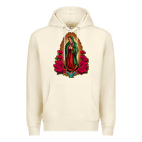 Sandshell our lady of guadalupe Premium Hoodie - Jasminsmagicworld