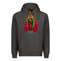 Smoke our lady of guadalupe Premium Hoodie - Jasminsmagicworld