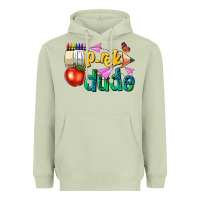 Matcha pre k school pencil dude Heavyweight Hoodie - NancyCooperArtShop