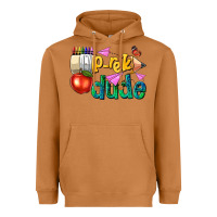 Meerkat pre k school pencil dude Heavyweight Hoodie - NancyCooperArtShop