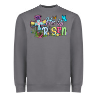 Storm Easter Day He is risen Heavyweight Sweatshirt - OliviaCreatesArt