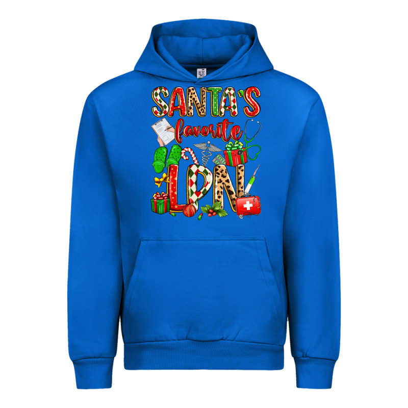 Santa's Favorite Lpn Urban Hoodie by texasbilliewilder | Teevron