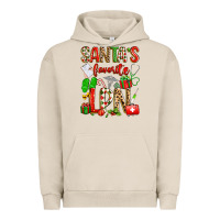 Pigment French Oak santa's favorite lpn Urban Hoodie - texasbilliewilder