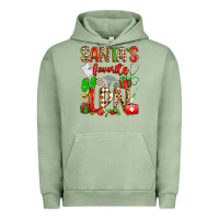 Pigment Oil Green santa's favorite lpn Urban Hoodie - texasbilliewilder