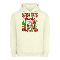 Pigment Pistachio santa's favorite lpn Urban Hoodie - texasbilliewilder