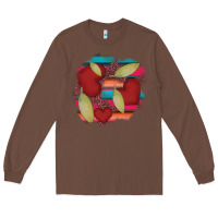 Chestnut heart and serape patches Long Sleeve Tee - AdoDesignShop