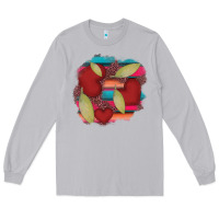 Moon Dust heart and serape patches Long Sleeve Tee - AdoDesignShop