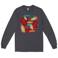 Smoke heart and serape patches Long Sleeve Tee - AdoDesignShop