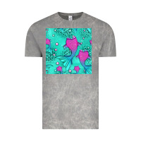 Cloud Rock mermaid tail seamless pattern Vintage Tee - HRA Design Shop