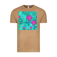 Vintage Camel mermaid tail seamless pattern Vintage Tee - HRA Design Shop