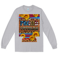 Moon Dust proud veteran  12 oz regular can cooler Long Sleeve Tee - Artiststas