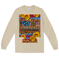 Mushroom proud veteran  12 oz regular can cooler Long Sleeve Tee - Artiststas