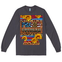 Smoke proud veteran  12 oz regular can cooler Long Sleeve Tee - Artiststas