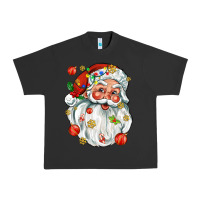 Pigment Black santa with little christmas Urban Heavy Tee - AdoDesignShop