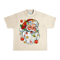 Sandshell santa with little christmas Urban Heavy Tee - AdoDesignShop