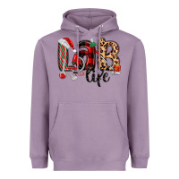 Lavender lab life christmas Heavyweight Hoodie - MaliasSmallBusiness