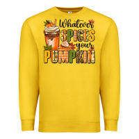 Lemon whatever spices your pumpkin Premium Sweatshirt - MaliasSmallBusiness