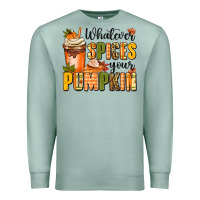 Seafoam whatever spices your pumpkin Premium Sweatshirt - MaliasSmallBusiness