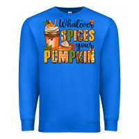 True Royal whatever spices your pumpkin Premium Sweatshirt - MaliasSmallBusiness