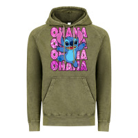 Vintage Olive ohana stitch Vintage Hoodie - Zillion Design Studio