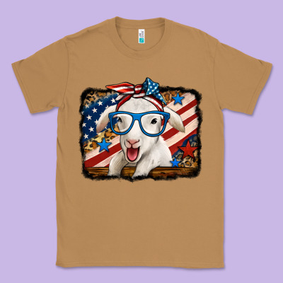 4th Of July Baby Sheep Classic Tee Designed By Jasminsmagicworld