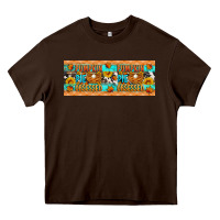 Chocolate Brown Pumpkin Pie Obsessed Heavy Core Tee - Artiststas