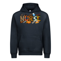 Navy Fall Nurse Urban Hoodie - NancyCooperArtShop