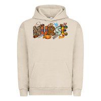 Pigment French Oak Fall Nurse Urban Hoodie - NancyCooperArtShop